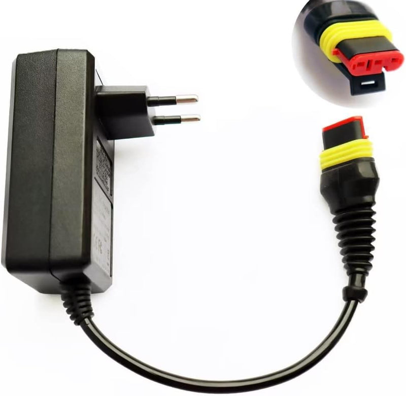 ENJOY-UNIQUE 28V 1.3A Netzteil Adapter Ladegerät kabel für Mähroboter kompatibel mit Gardena R38Li R