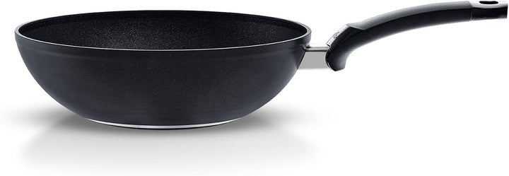 Fissler Adamant/Aluminium Wokpfanne beschichtet (26 cm – 3,8 L) grosse Asia Bratpfanne, antihaftend,