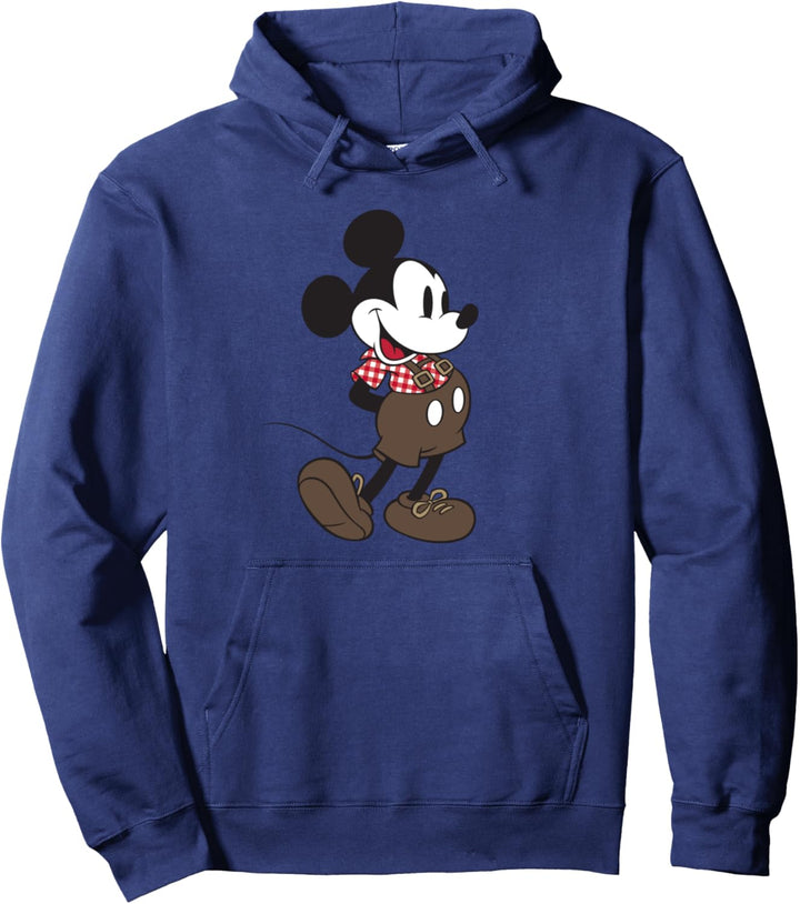 Disney Micky Maus Lederhose Oktoberfest Pullover Hoodie