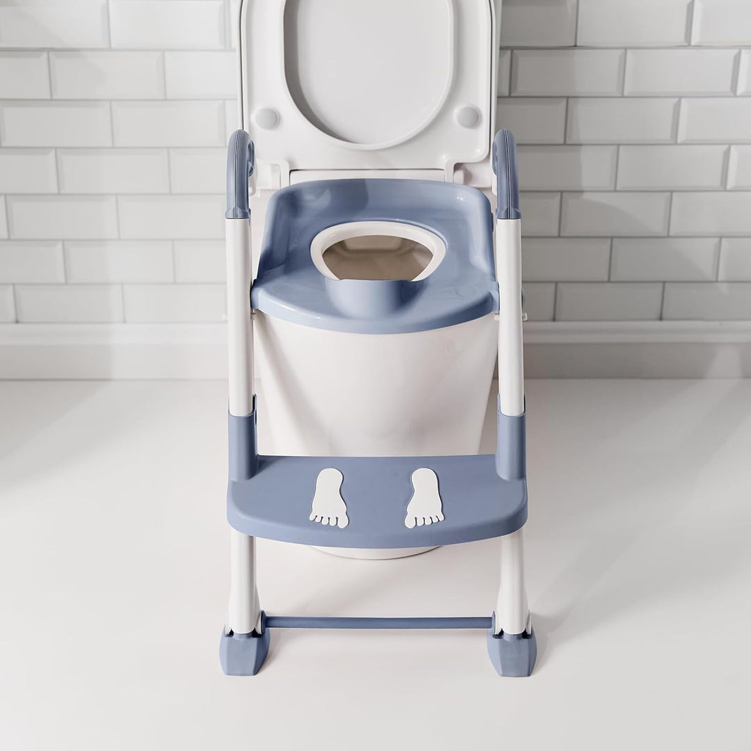 Kidskit Toilettentrainer 3in1, 3-farbig - Babytoilettentrainer - Toilettentrainer - Babyleiter - Bab