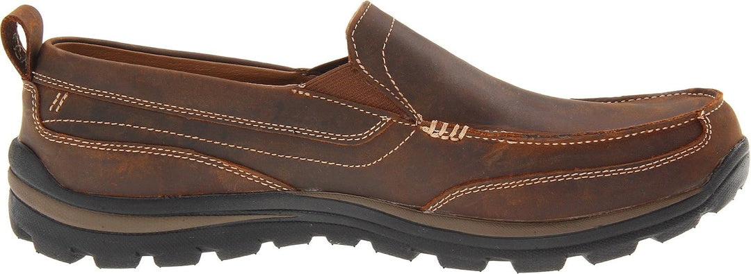 Skechers Herren X WeitSlipper 39.5 EU Dunkelbraun, 39.5 EU Dunkelbraun
