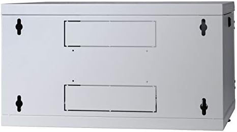 EFB-Elektronik 19" Wandgehäuse 6HE schwenkend 2-teilig RAL7035 Tiefe 500 mm - 19" - 30 kg