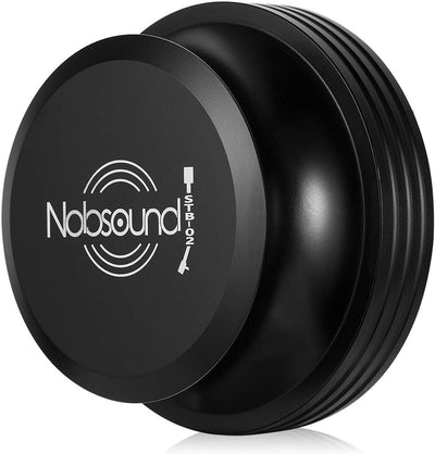 Nobsound LP Vinyl Turntable Disc Stabilizer Record Weight Metal Matte Black SCHALLPLATTEN-AUFLAGEGEW