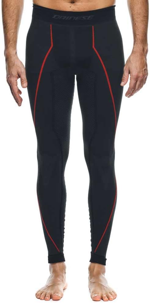 Dainese Herren Thermo Pants Baselayer-Hose M Schwarz/Rot, M Schwarz/Rot
