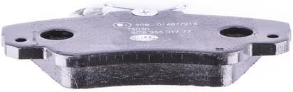 HELLA PAGID 8DB 355 017-771 Bremsbelagsatz - T5030 - Dicke/Stärke: 18.3mm - Bremssystem: Lucas - für