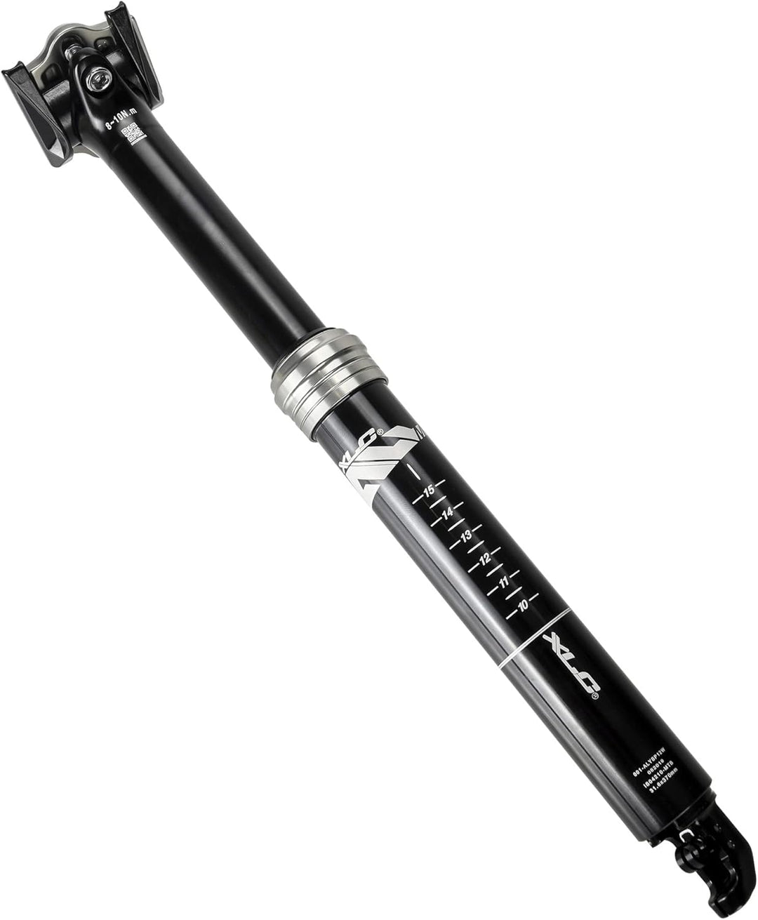 XLC All MTN Teleskopsattelstütze SP-T11 - Robuste Performance fürs Mountainbiken, Schwarz, 420 mm