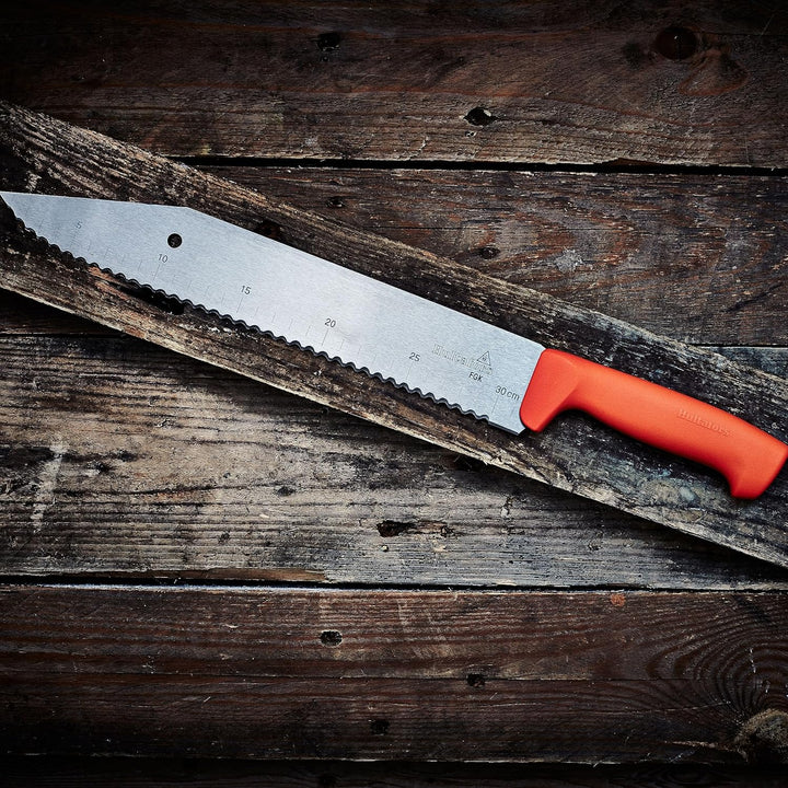 Hultafors Dämmstoffmesser aus japanischem Karbonstahl I 300mm x 50mm Klinge I I Inkl. Klingenschutz