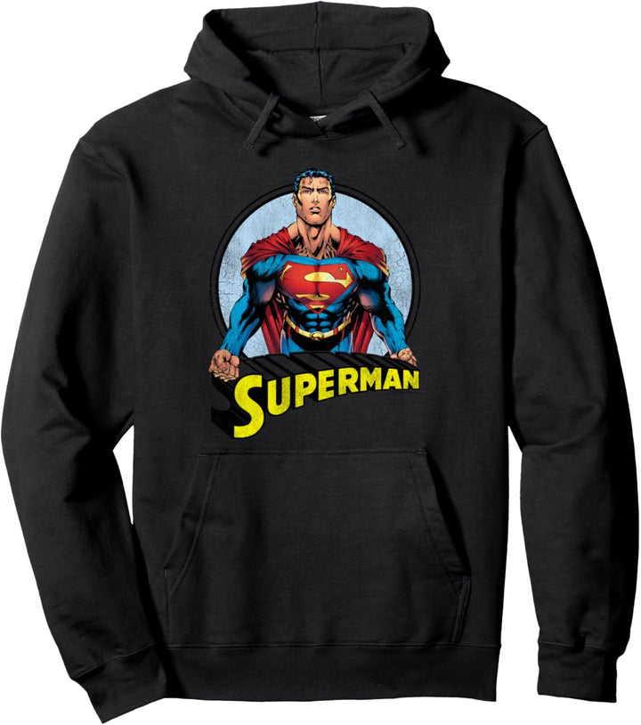 Superman Flying High Again Pullover Hoodie