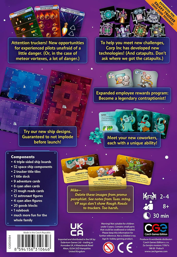 Czech Games Edition CGE00064 Galaxy Trucker: Keep on Trucking [Expansion]