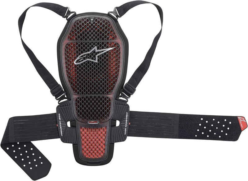 Alpinestars Nucleon Kr-1 Cell Transparent Smoke Red/Black Protector XL Red/Black, XL Red/Black