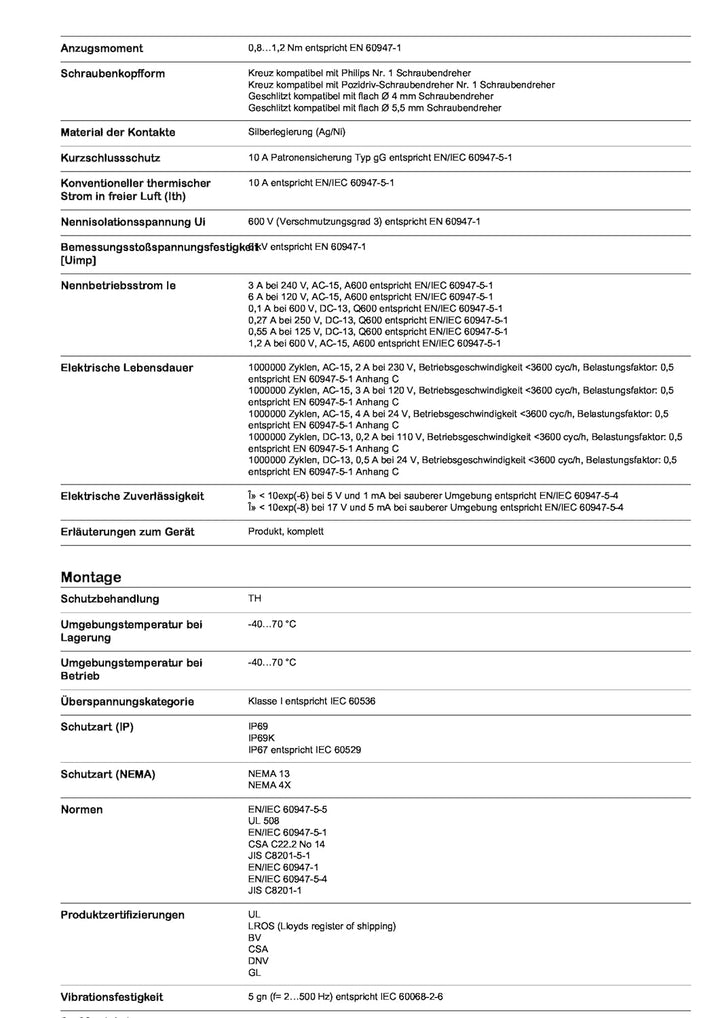 Schneider Electric - Harmony, Wahlschalter, 3-Stell., 2S, rechts/links tastend, rastend, Knebel kurz