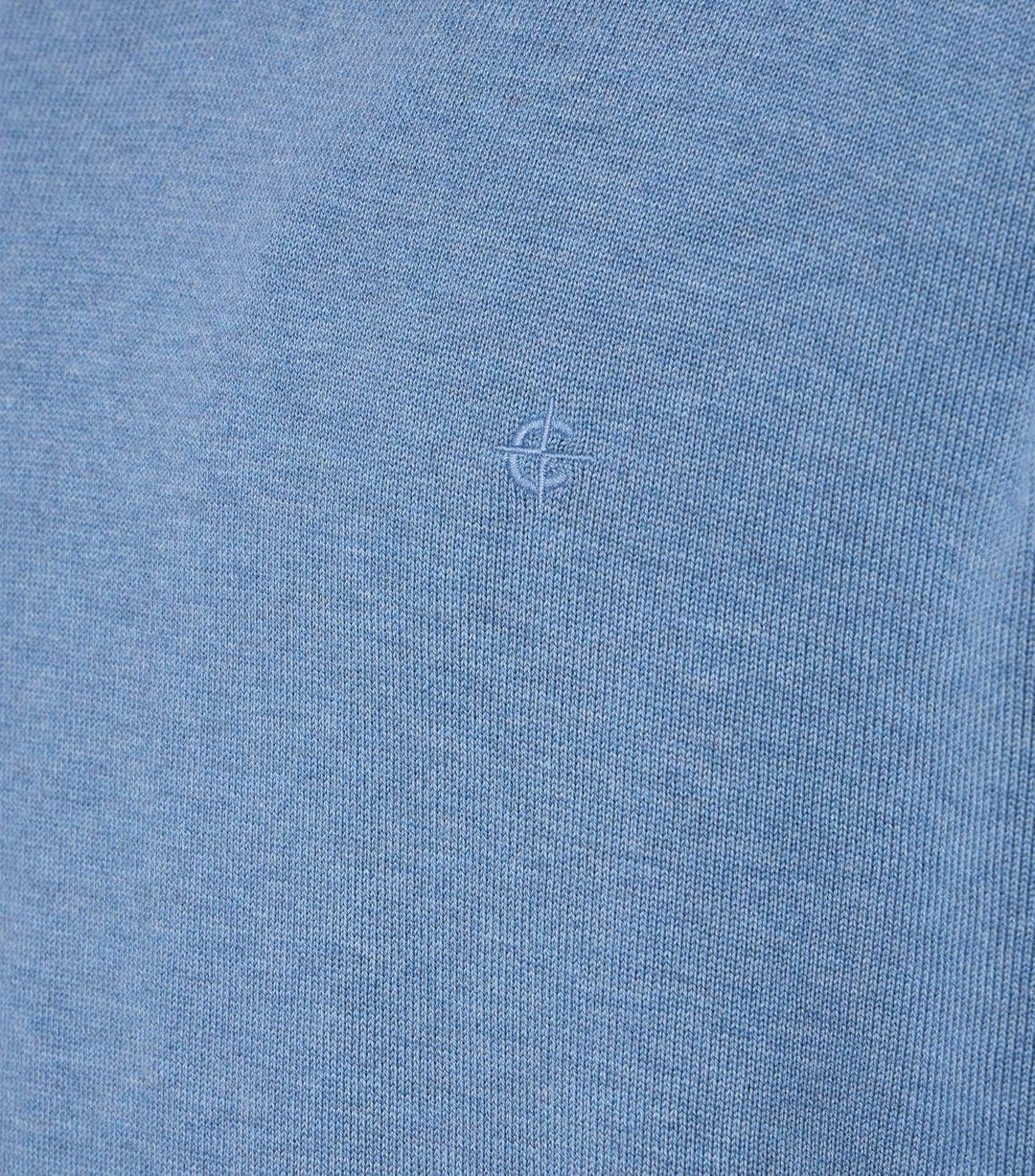 CASAMODA Herren Pullover mit V-Ausschnitt unifarben Elastischer Bund S Blau, S Blau