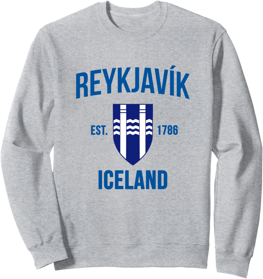 Reykjavik Iceland Flag Shirt Icelandic Pride Souvenir Gift Sweatshirt