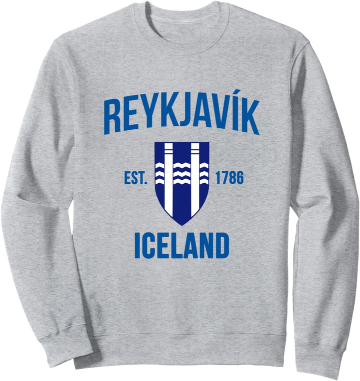 Reykjavik Iceland Flag Shirt Icelandic Pride Souvenir Gift Sweatshirt