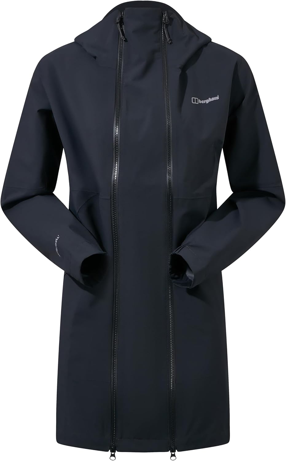Deluge Pro 3.0 Shell-Regenjacke | Strapazierfähig | Atmungsaktive Jacke 36 Schwarz, 36 Schwarz