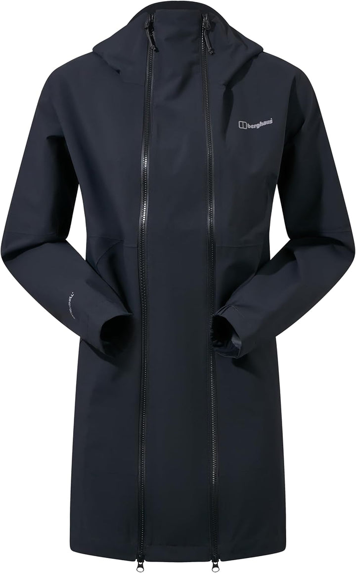 Deluge Pro 3.0 Shell-Regenjacke | Strapazierfähig | Atmungsaktive Jacke 36 Schwarz, 36 Schwarz