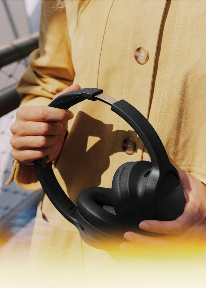 CREATE / Headphones ANC Studio/Kabellose Kopfhörer mit Kopfbügel Schwarz/Geräuschunterdrückung, zusa