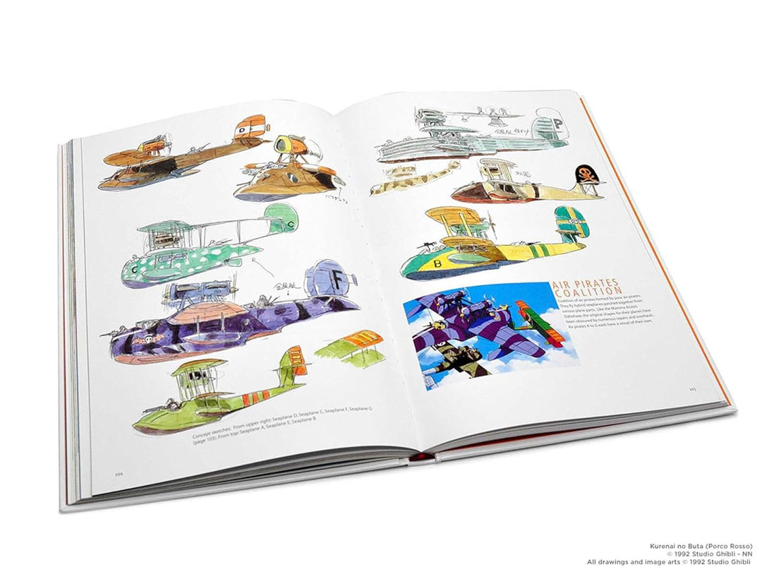 Art of Porco Rosso (The Art of Porco Rosso), Gebundenes Buch