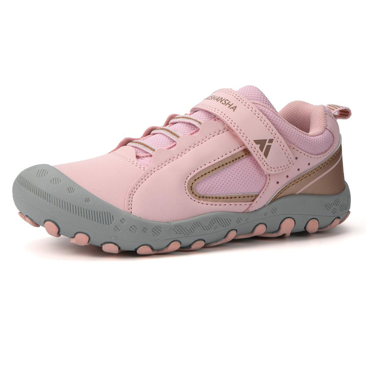 Mishansha Jungen Mädchen Wanderschuhe rutschfest Walkingschuhe Weich Flexibel Stabil Fitnessschuhe F
