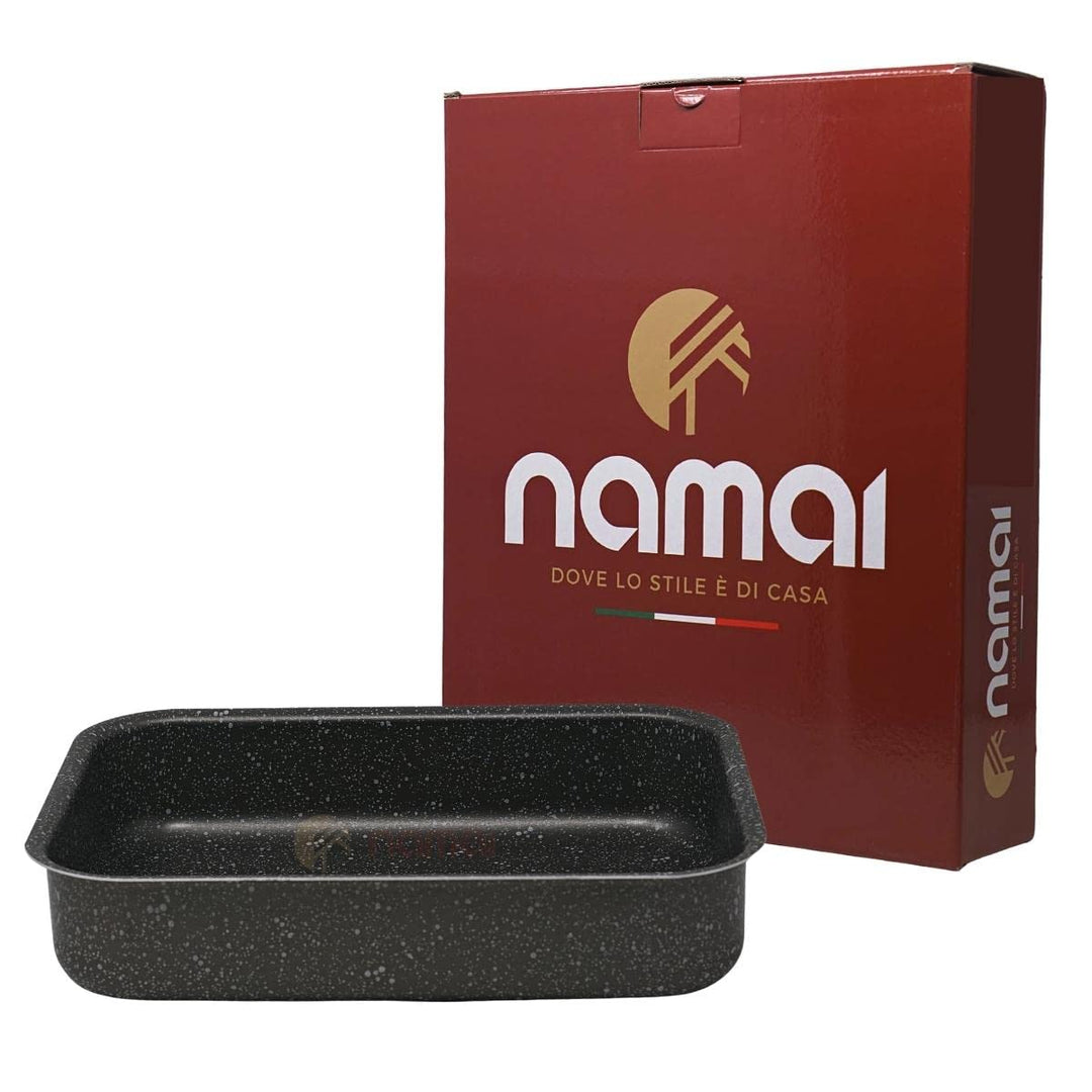 NAMAI - Auflaufform Klein 18cm x 25cm - Lasagne Auflaufform - Geeignet Für Die Spülmaschine - Made I