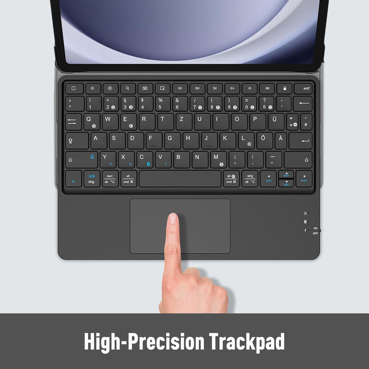 FINTIE Tastatur Hülle für Samsung Galaxy Tab A11+ Plus 11" 2025 / Tab A9+ Plus 11 Zoll 2023 Tablet -