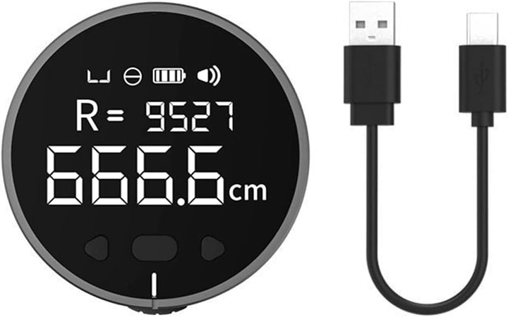 DollaTek 8-in-1 elektronisches Lineal, LCD-Display, Entfernungsmesser, hochpräzises Hand-Längenmessw