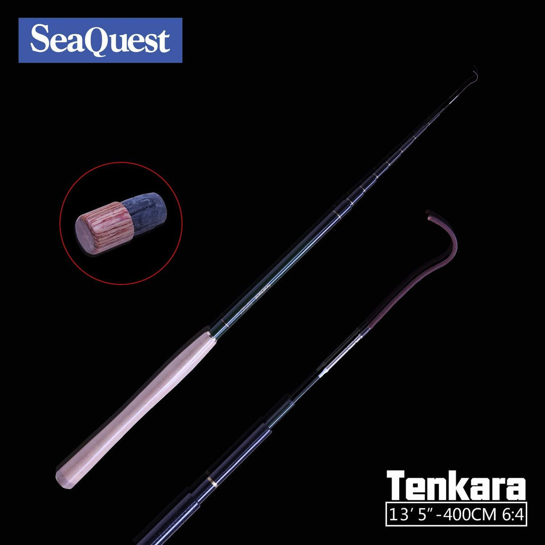 SeaQuest Tenkara Rod kit 6:4 7:3 9'5" 10'9" 12' 13'5" 6:4 13'5 TG kit 5, 6:4 13'5 TG kit 5