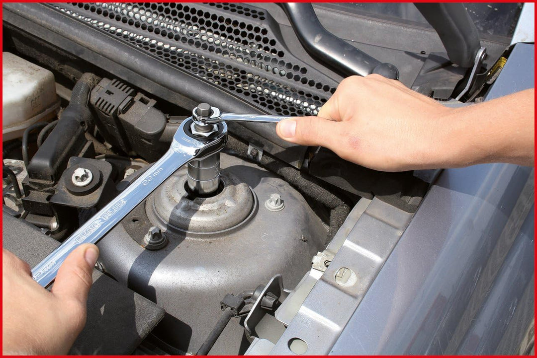 KS Tools 150.9430 Universal Stossdämpfer-Basis-Werkzeug-Satz, 18-tlg.