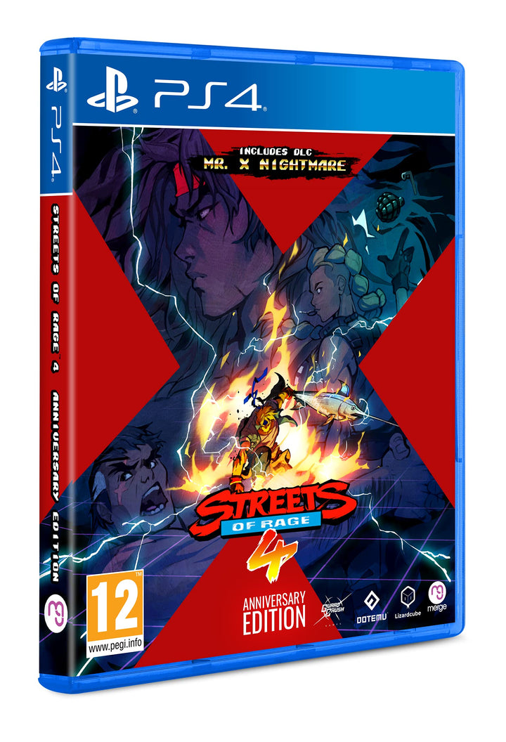 Streets of Rage 4 Anniversary Edition PS4