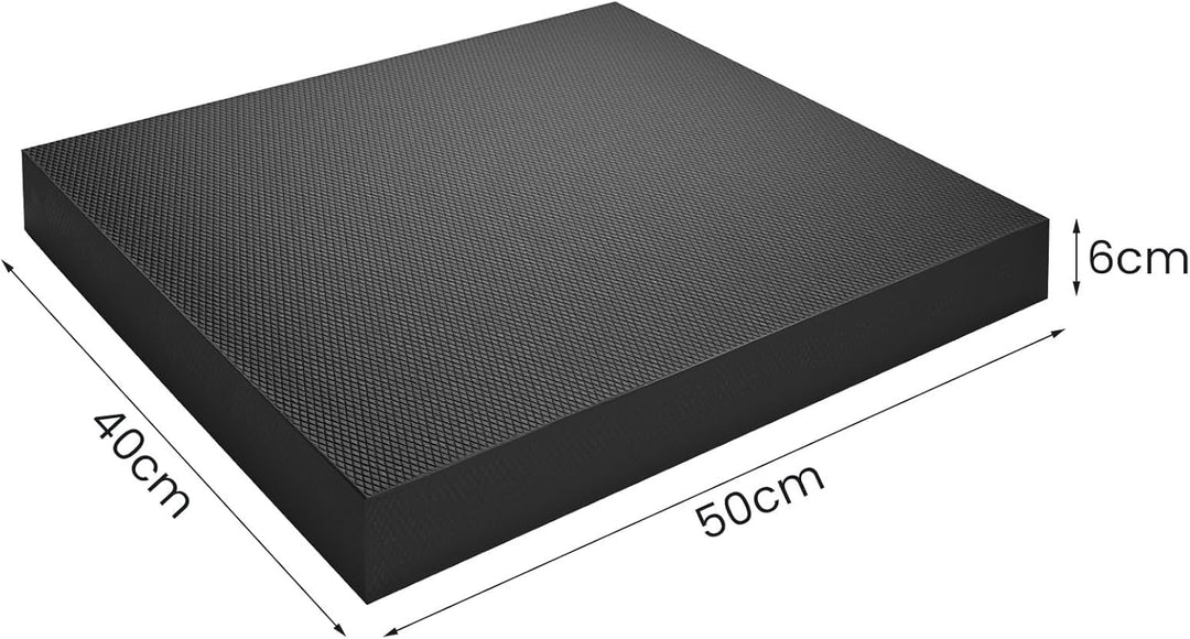 Balance Pad extra dick, rutschfeste Schaumstoffmatte für Fitness, Stabilitätstraining und Yoga,und K