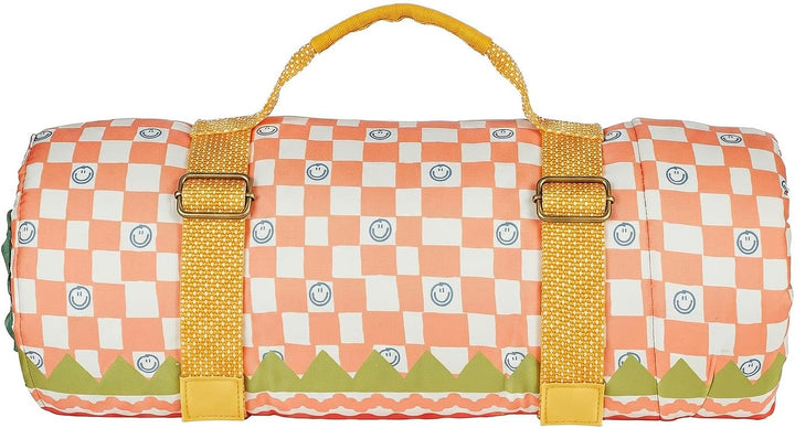 BUTLERS Picknickdecke 140x180 cm - Picnic Deluxe - Picknickdecke Baumwolle gefüttert | Liegedecke St