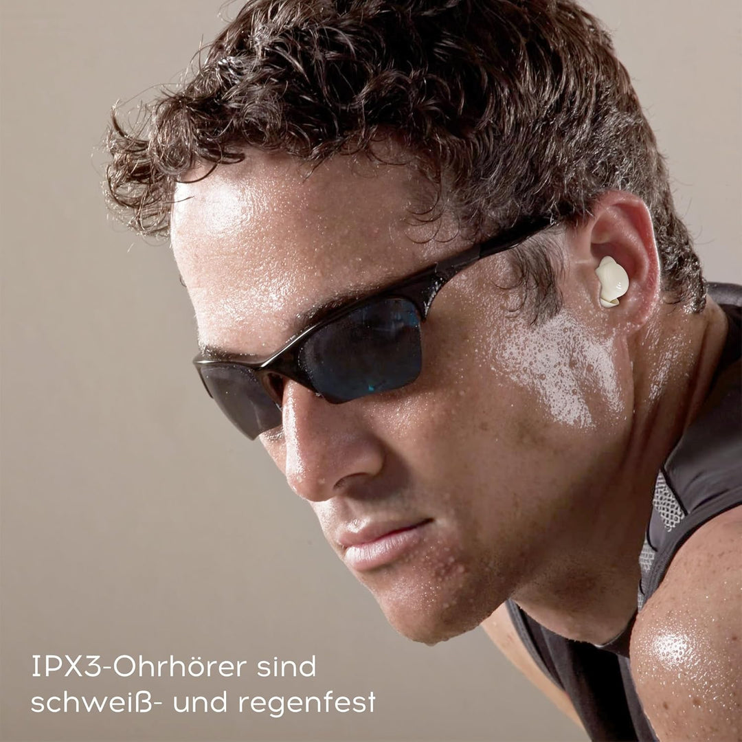 Schlafkopfhörer, Mini Kopfhörer zum Schlafen Kabellose Bluetooth 5.3 Flüssiges Silikon kopfhörer sch