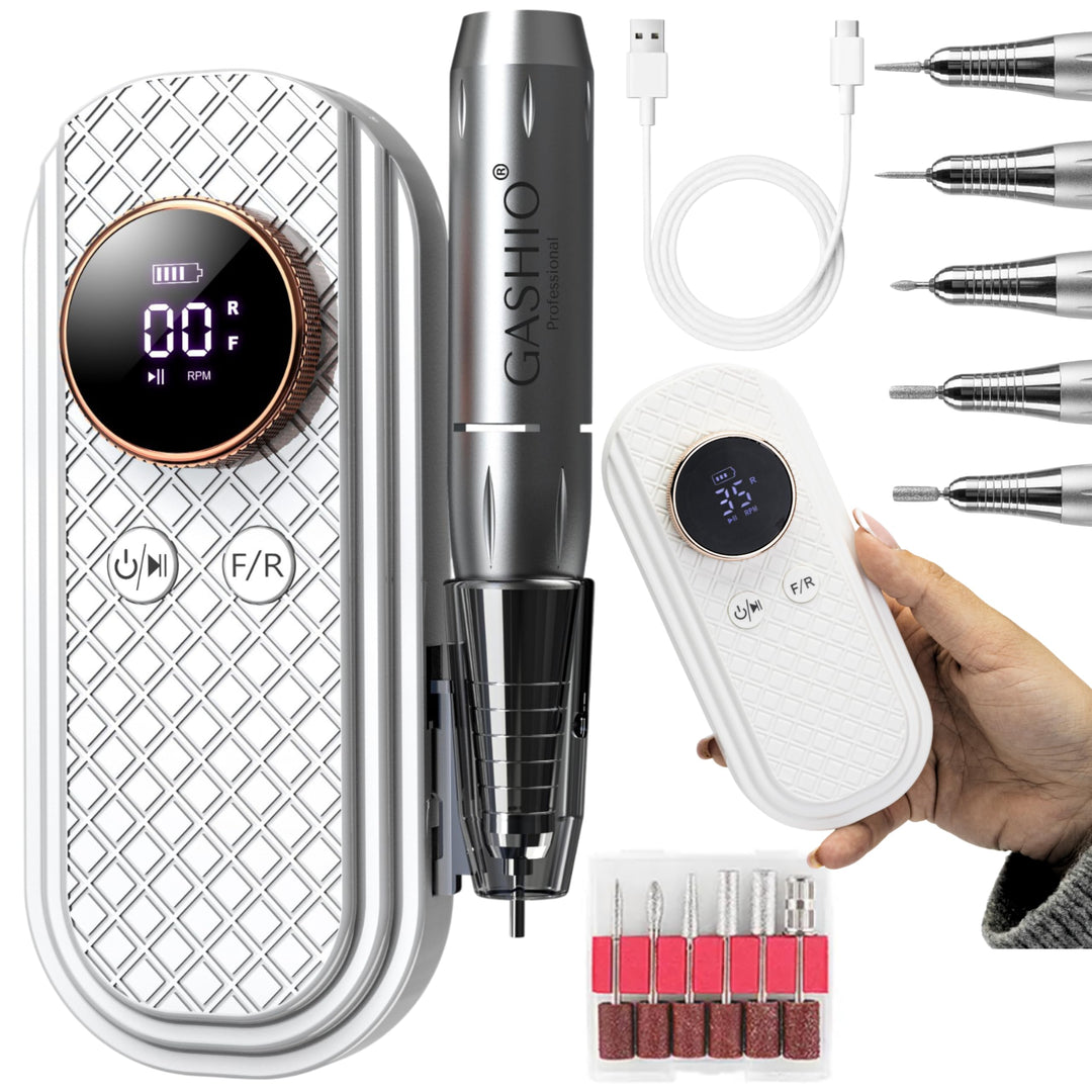 Nagelfräser Kabellos | Maniküre Pediküre Set Kabellos | Nail Drill 50W | Elektrische Nagelfeile | Na