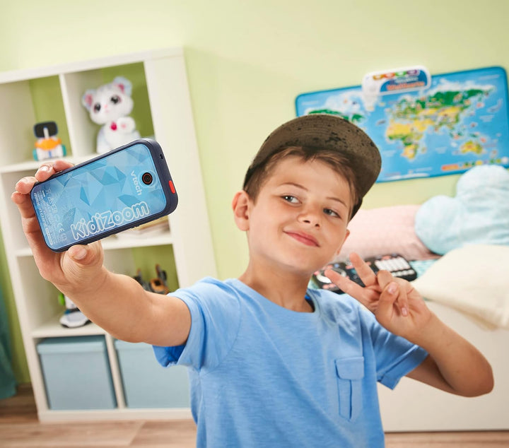 VTech KidiZoom Snap Touch – Kinderkamera im Smartphone-Format mit Touchscreen, Selfie- und Videofunk