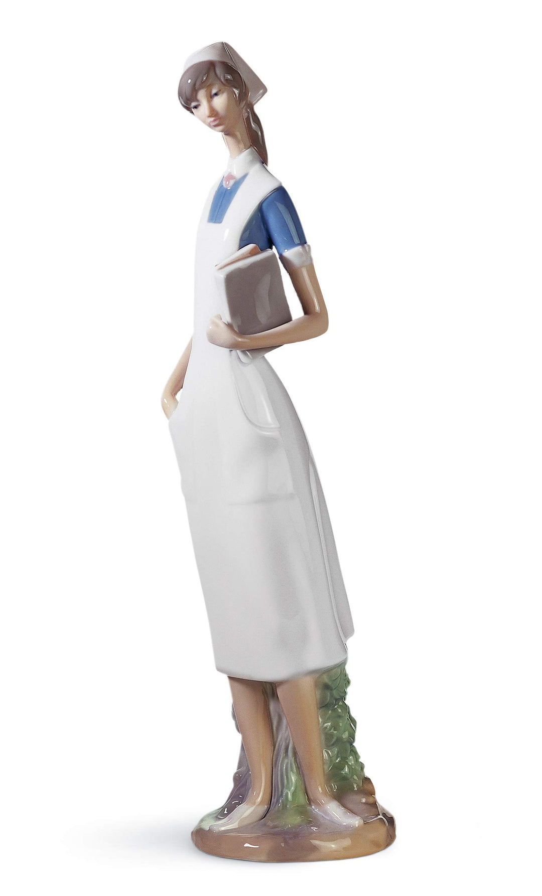 LLADRÓ Figur Krankenschwester. Schwester. Porzellan.