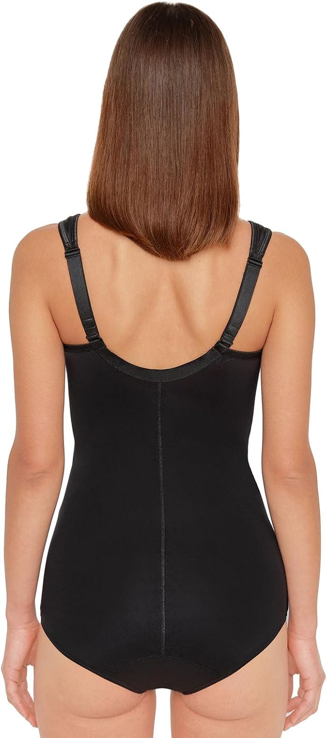 SUSA Body ohne Bügel Cremana / Body Shapewear Damen stark formend / Frauen Mieder / Softer Bodysuit