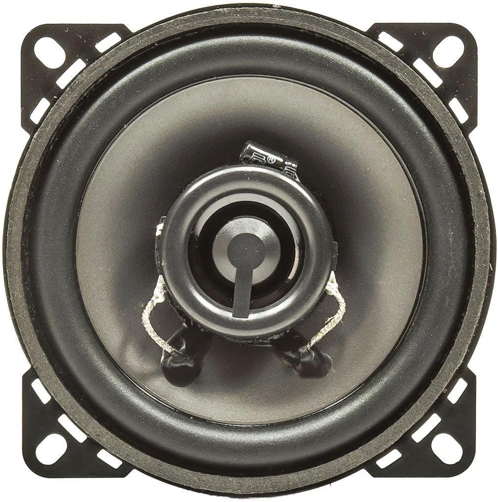 tomzz Audio 4000-005-1 TA10.0-Pro Lautsprecher Einbau-Set DIN 100 2-Wege Koax System mit Gitter 40 W