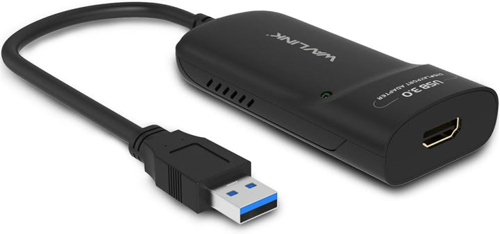 WAVLINK USB 3.0 zu HDMI Adapter Slim Externe Video Karte Display Monitor unterstützt 2048 × 1152 Auf
