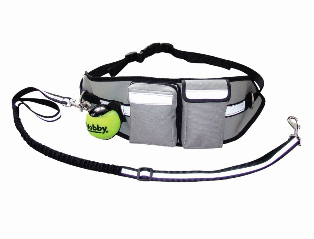 Nobby Hüftgurt Expert, Tasche: 52 x 14 cm, Gurt: 50-115 cm, Leine: 95-120 cm, 1 Stück