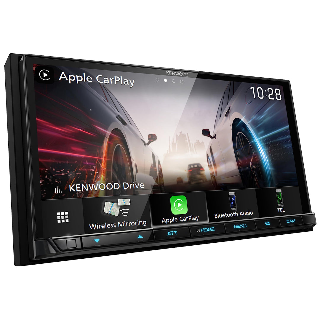KENWOOD DMX8021DABS - 17,7 cm (7") Digital Media AV-Receiver mit Wireless CarPlay & Android Auto (4x