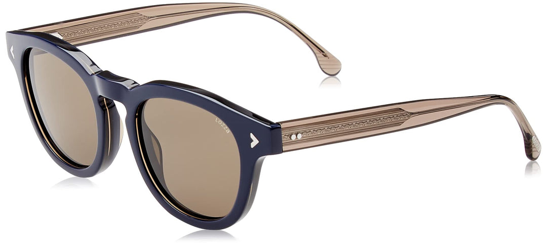 Lozza Unisex Sl4299 Sunglasses 49 (S) Blau, 49 (S) Blau