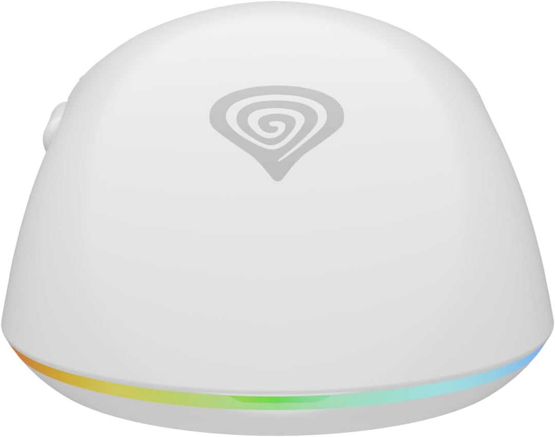 Genesis Zircon XIII Custom Wireless Gaming Maus Weiss, Hot-Swap Switches, Pixart PAW3395 26000 DPI,
