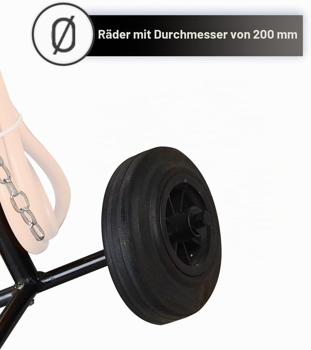 Greenstar - Gasflaschentransportwagen - Für Unkrautvernichtungsarbeiten - Max. Tragfähigkeit 130 kg