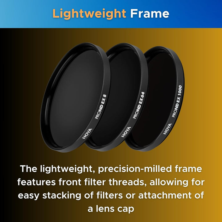 HOYA PRO ND-EX Filter kit Pro ND8/ND64/ND1000 ø52mm ø52mm ND8, 64, 1000 Kit, &amp;