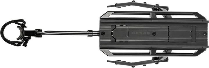 Topeak Zi RAK Gepäckträger Schwarz, Fahrrad Gepäckträger aus Aluminium mit Strap Mount Befestigung f