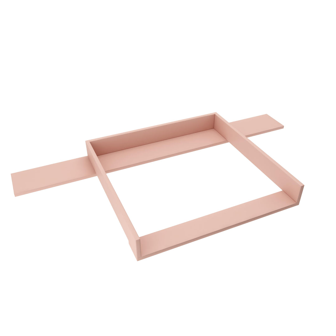 Wickelaufsatz mit Platte für Hemnes von IKEA, Wickeltischaufsatz für 50x160 cm Kommoden, Abnehmbar W