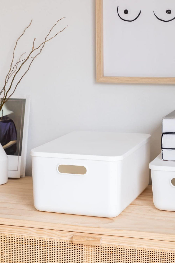 SKLUM Organizer-Box Yure Weiss ↑16 cm, Weiss ↑16 Cm