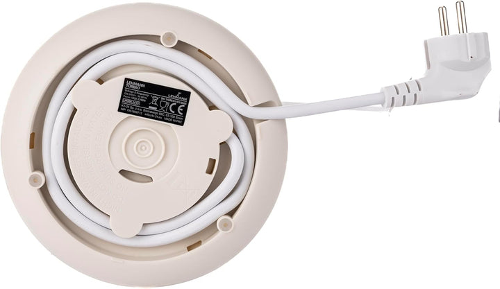 LEHMANN Elektrischer Wasserkocher mit Temperatureinstellung 40-100°C, 1,5L, Warmhaltefunktion, Schne