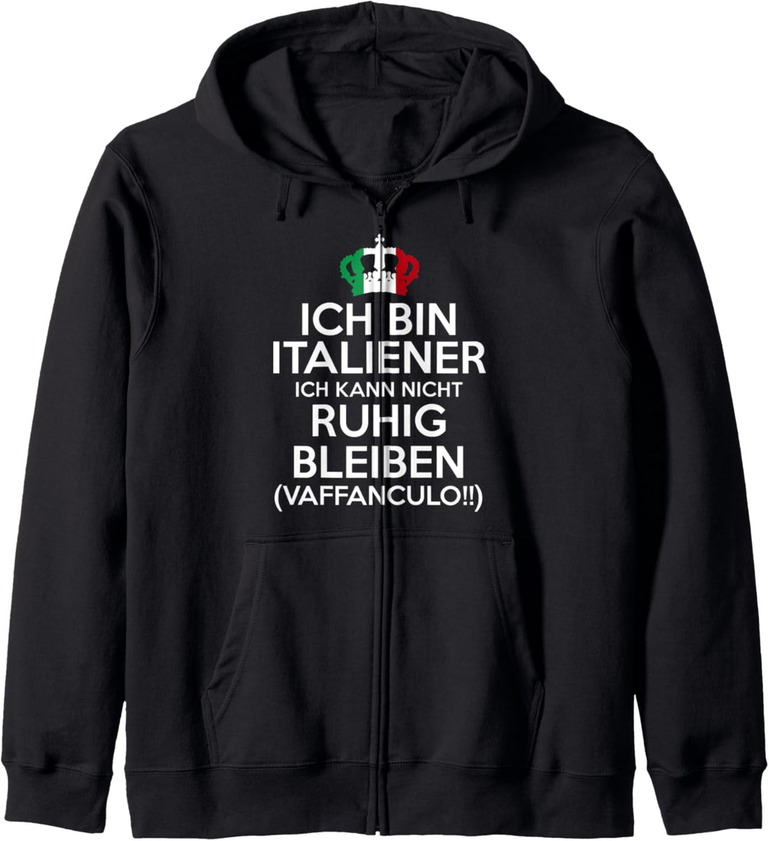 Italien Vaffanculo Italia Italiener Italienerin Italienische Kapuzenjacke