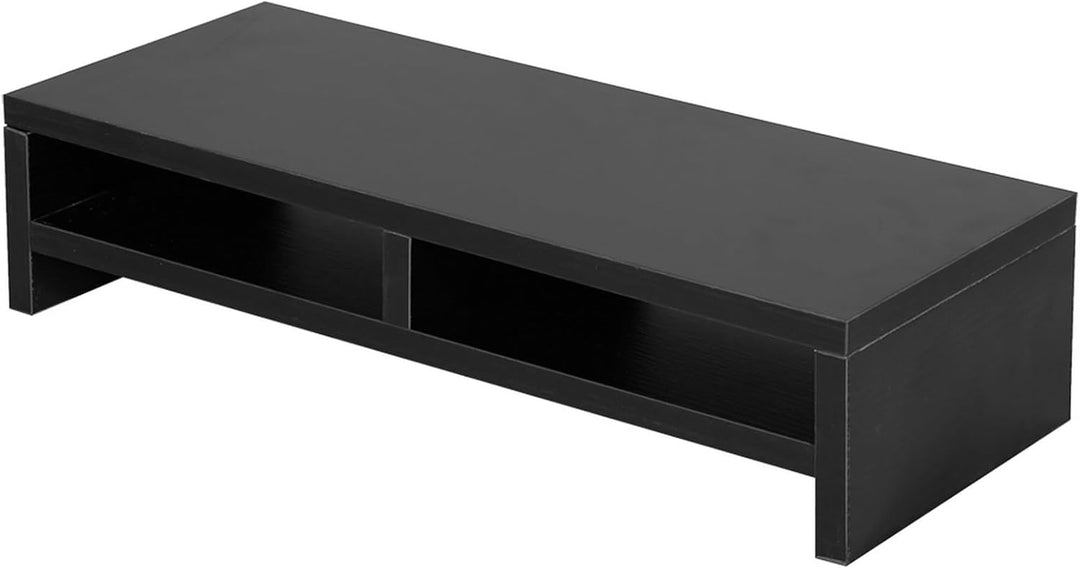 Holz LCD Laptop TV Halterung, Monitor Ständer Computer Riser mit Regal, Monitor Bildschirmerhöhung B